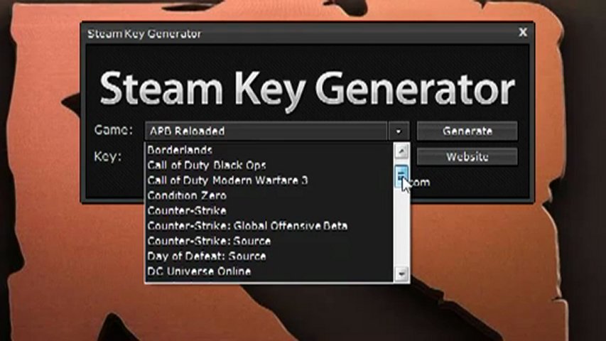steam key generator